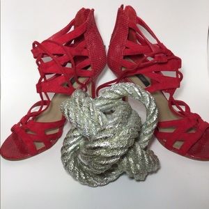 Demi Colored Gladiator Heels